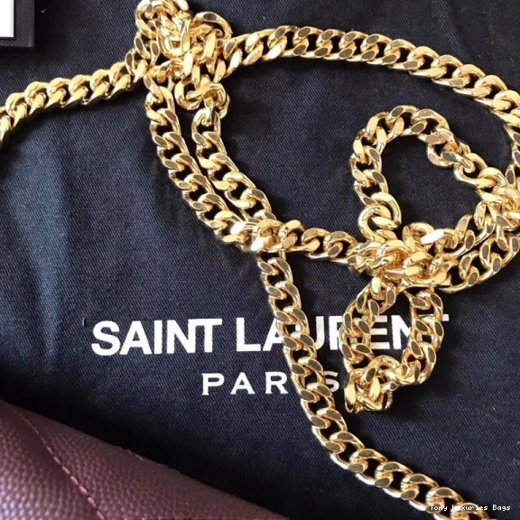Tony Luxuries CASSANDRE WALLET MATELASSÉ YSL CHAIN 0815
